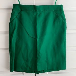 Kelly Green Pencil Skirt